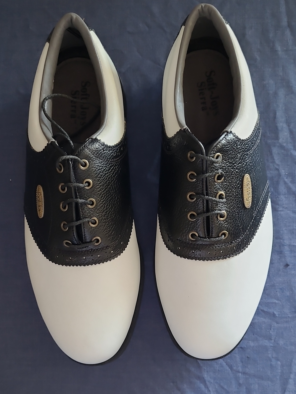 FootJoy Two-Tone Black & White Men’s Golf Shoes